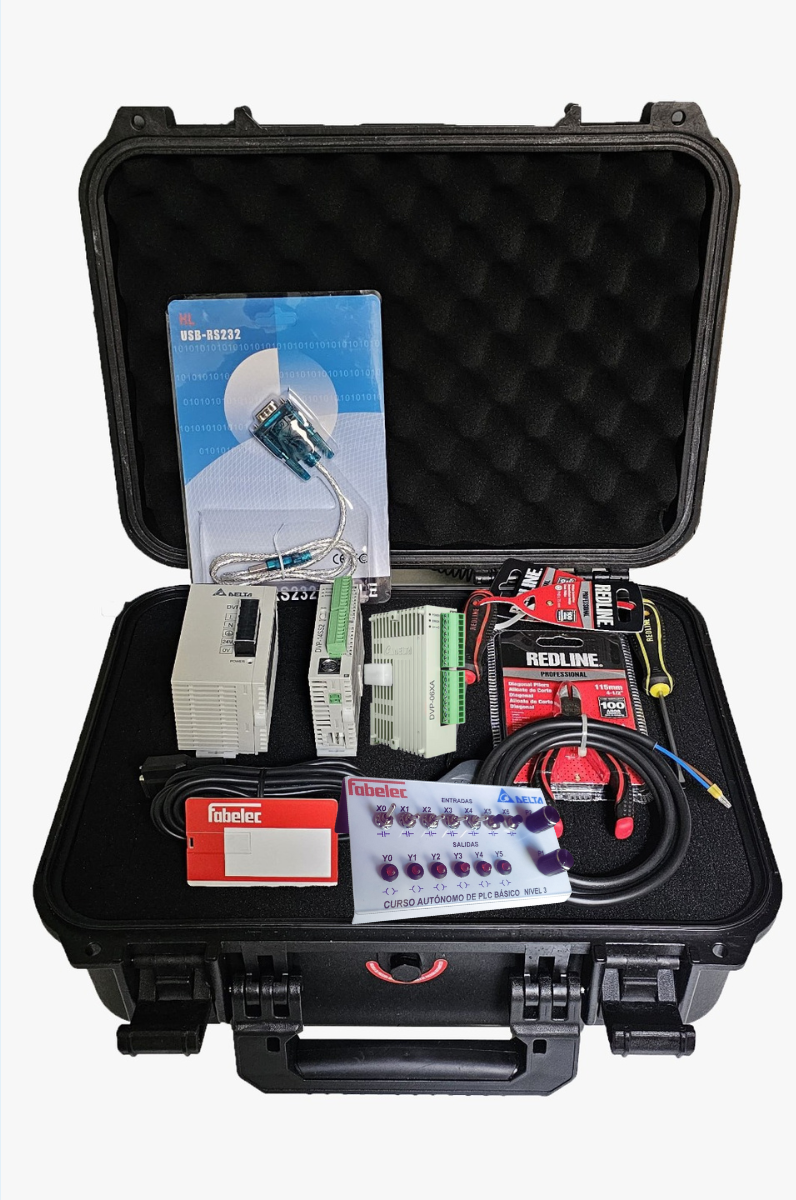 Kit Curso Aut&oacute;nomo PLC B&aacute;sico
