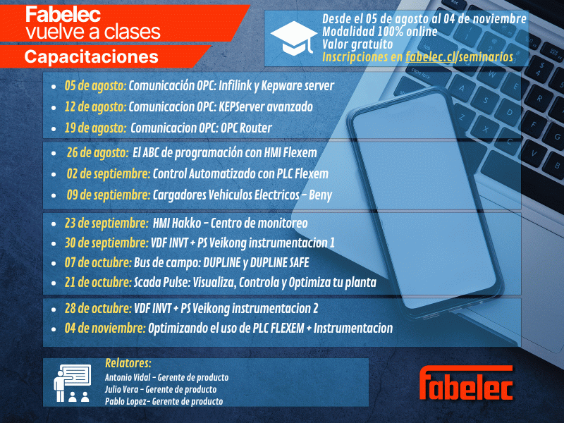 Capacitaciones segundo semestre 2026
